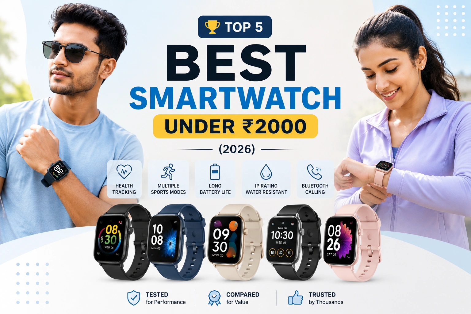 Best Smartwatch Under 2000